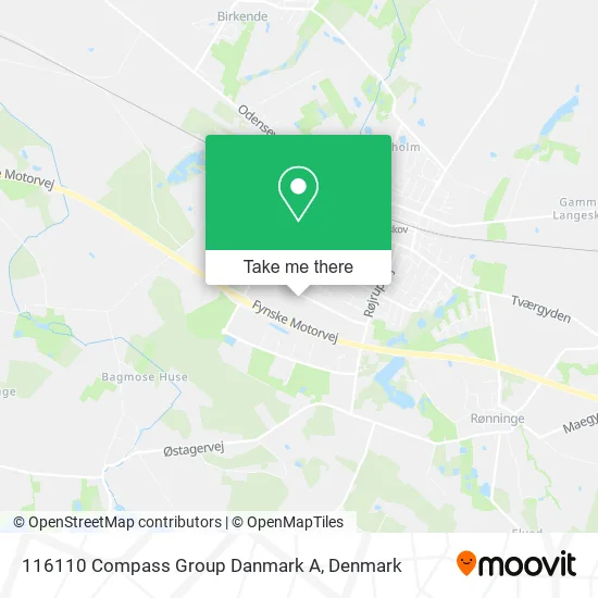 116110 Compass Group Danmark A map