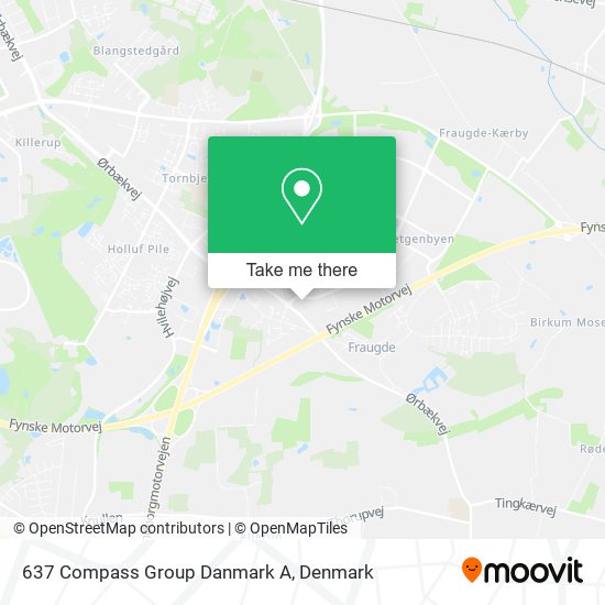 637 Compass Group Danmark A map