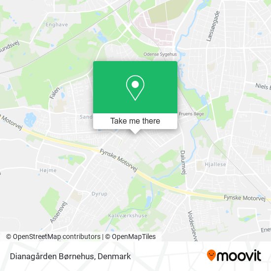 Dianagården Børnehus map