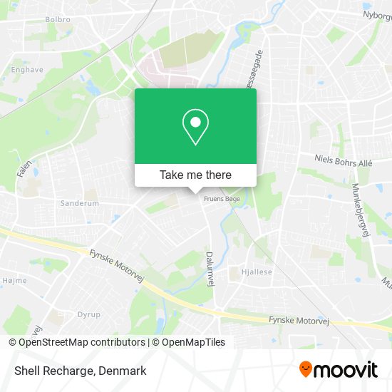 Shell Recharge map