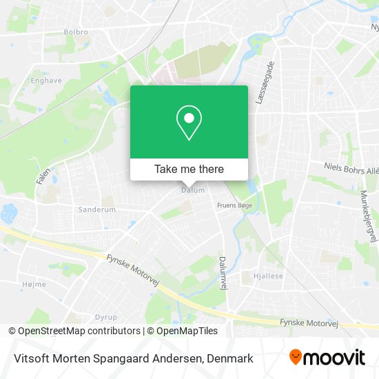 Vitsoft Morten Spangaard Andersen map