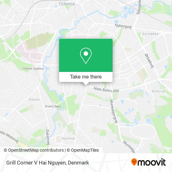 Grill Corner V Hai Nguyen map