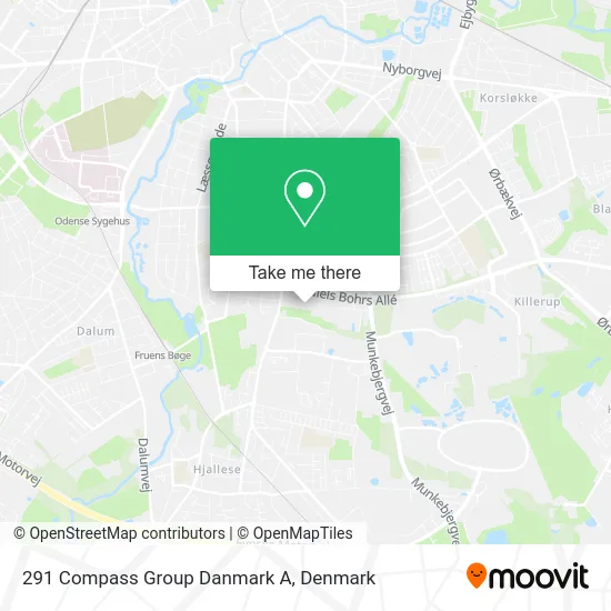 291 Compass Group Danmark A map