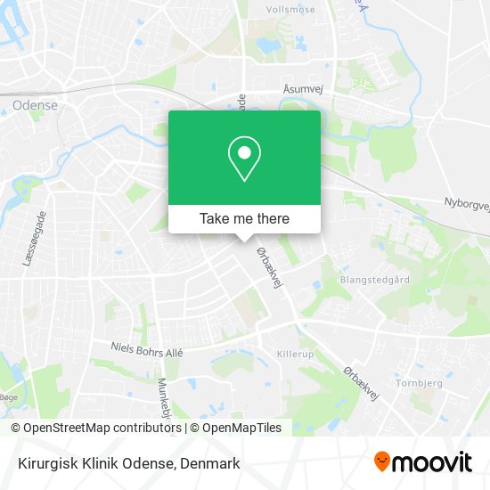 Kirurgisk Klinik Odense map