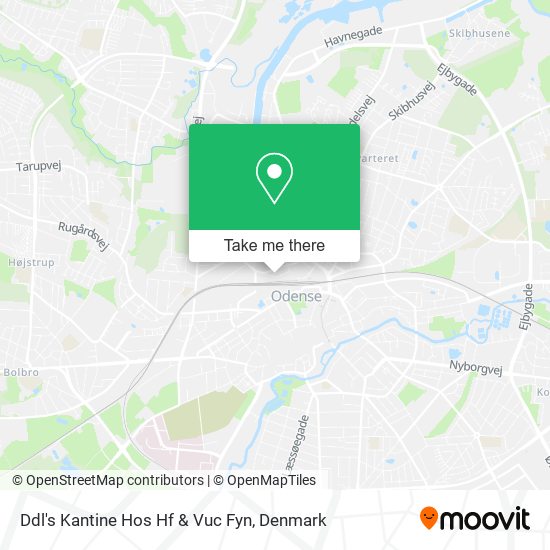 Ddl's Kantine Hos Hf & Vuc Fyn map
