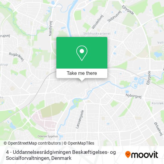 4 - Uddannelsesrådgivningen Beskæftigelses- og Socialforvaltningen map