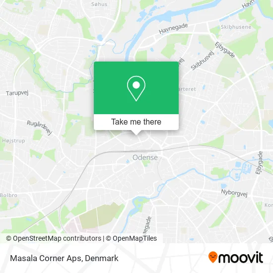Masala Corner Aps map
