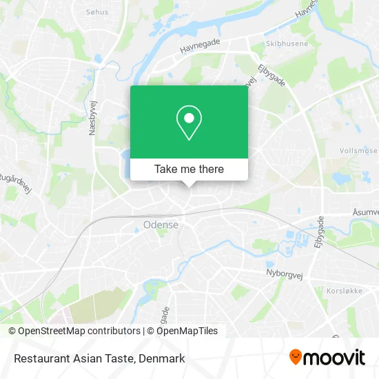 Restaurant Asian Taste map