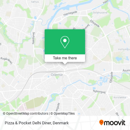 Pizza & Pocket Delhi Diner map