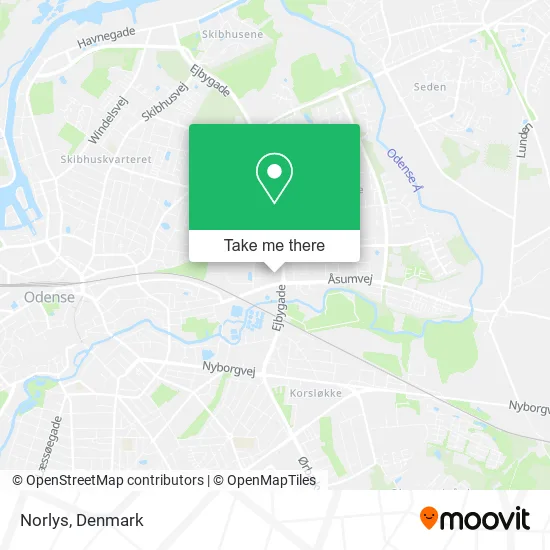 Norlys map
