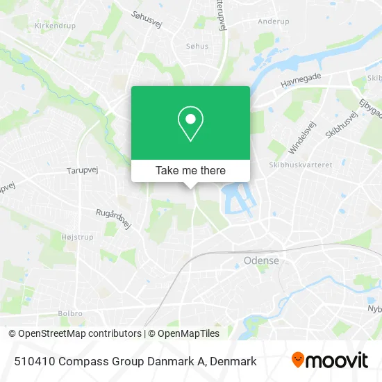 510410 Compass Group Danmark A map