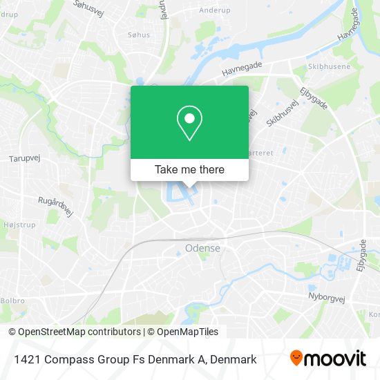 1421 Compass Group Fs Denmark A map