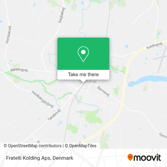 Fratelli Kolding Aps map