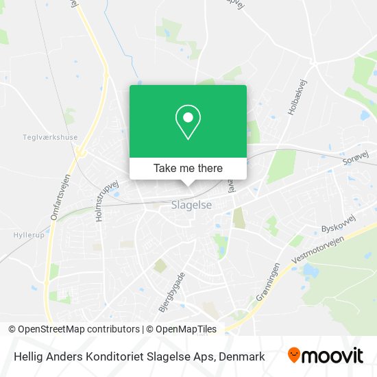 Hellig Anders Konditoriet Slagelse Aps map
