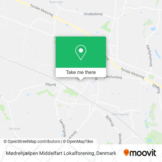 Mødrehjælpen Middelfart Lokalforening map