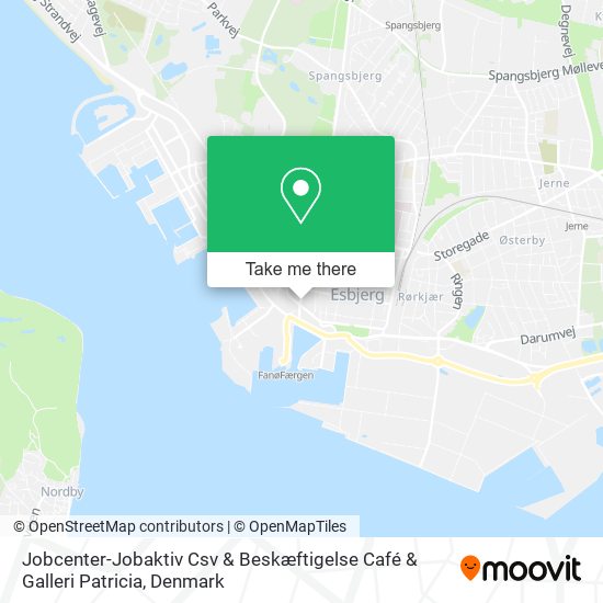 Jobcenter-Jobaktiv Csv & Beskæftigelse Café & Galleri Patricia map
