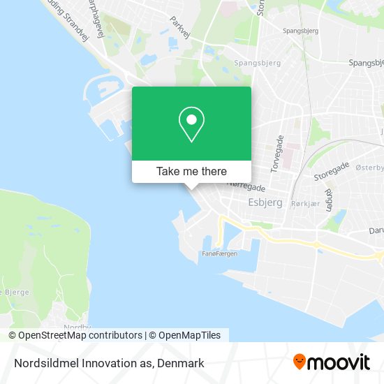 Nordsildmel Innovation as map