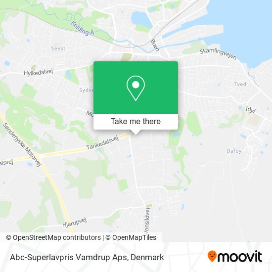 Abc-Superlavpris Vamdrup Aps map