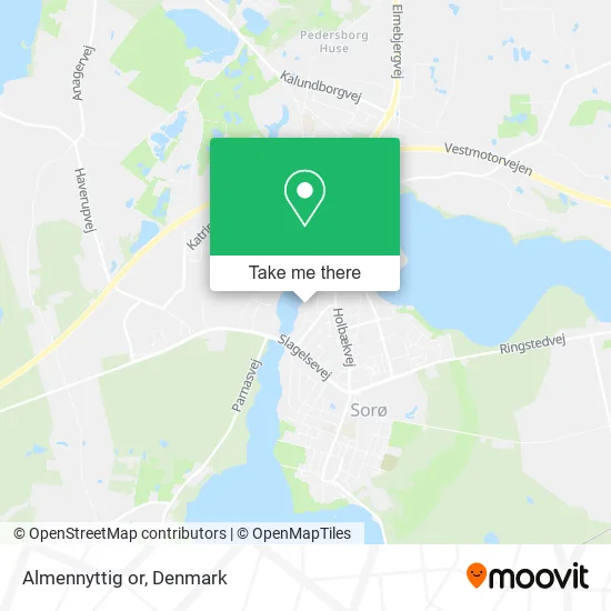 Almennyttig or map
