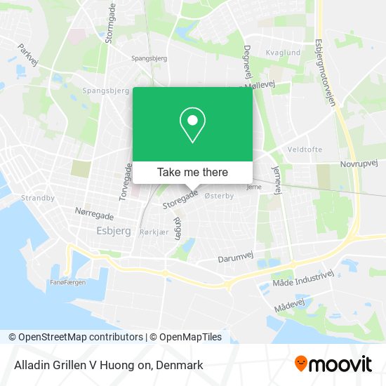 Alladin Grillen V Huong on map