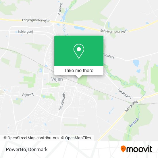 PowerGo map