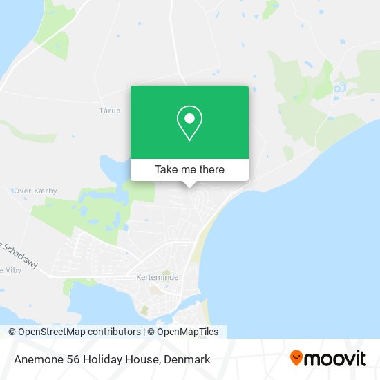 Anemone 56 Holiday House map