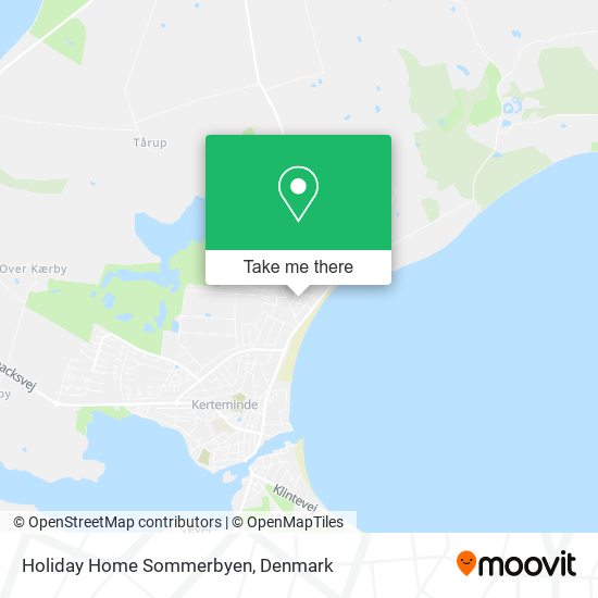 Holiday Home Sommerbyen map