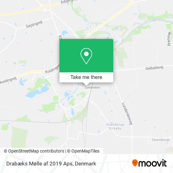 Drabæks Mølle af 2019 Aps map