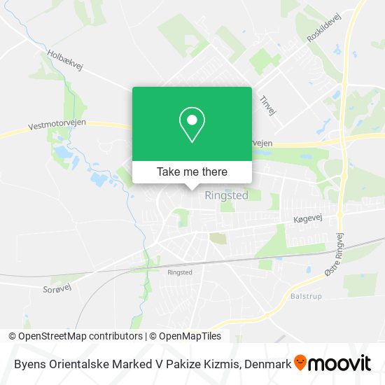 Byens Orientalske Marked V Pakize Kizmis map
