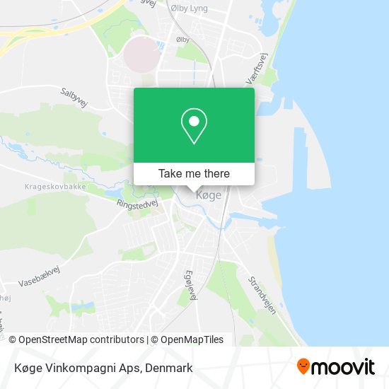 Køge Vinkompagni Aps map