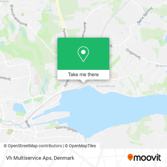 Vh Multiservice Aps map