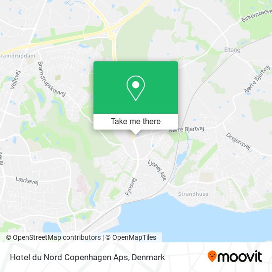 Hotel du Nord Copenhagen Aps map