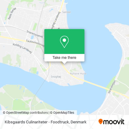 Kibsgaards Culinariteter - Foodtruck map