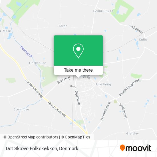 Det Skæve Folkekøkken map