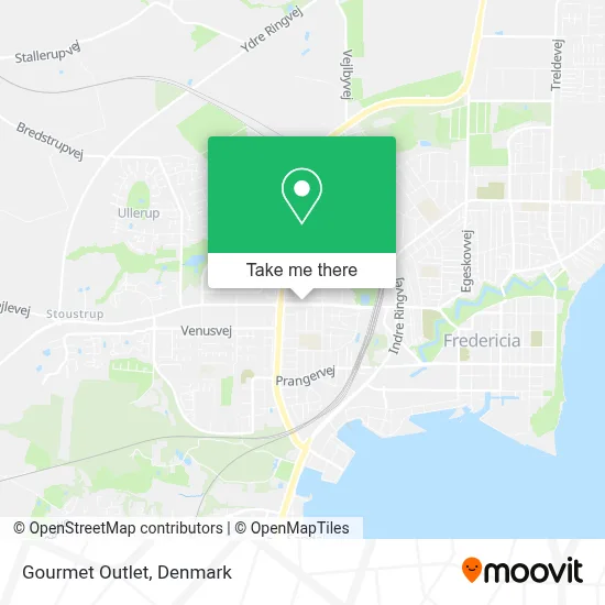 Gourmet Outlet map