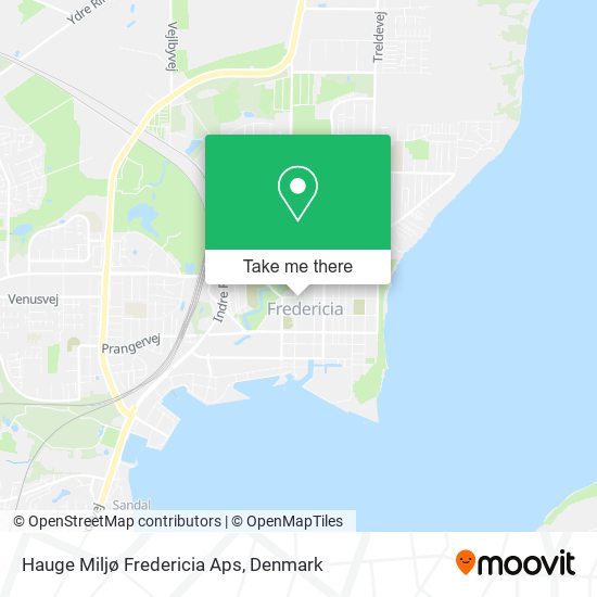 Hauge Miljø Fredericia Aps map