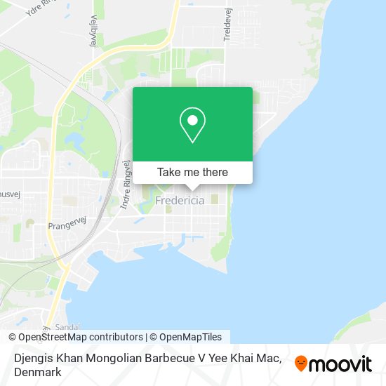 Djengis Khan Mongolian Barbecue V Yee Khai Mac map