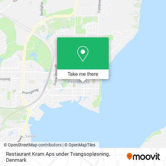 Restaurant Kram Aps under Tvangsopløsning map