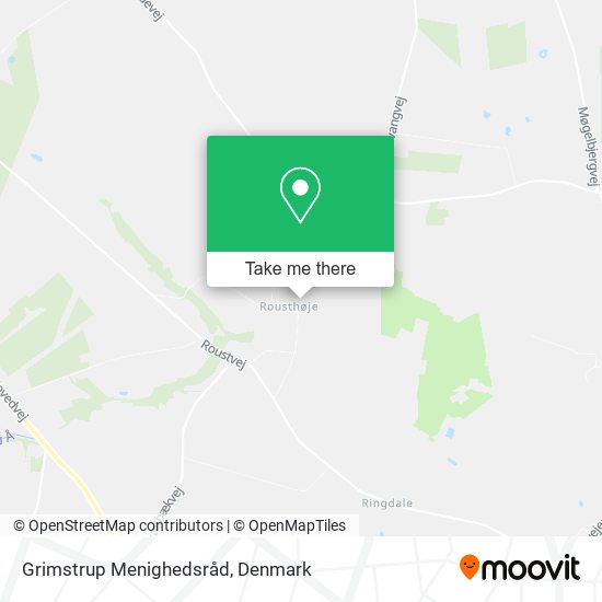 Grimstrup Menighedsråd map