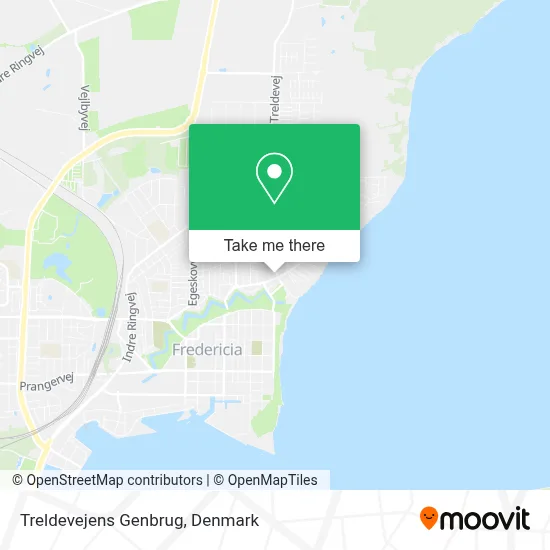 Treldevejens Genbrug map