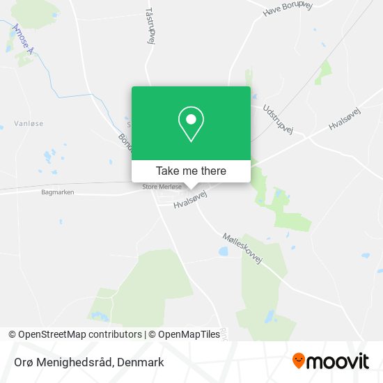 Orø Menighedsråd map