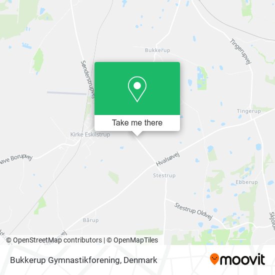 Bukkerup Gymnastikforening map