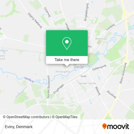 Eviny map