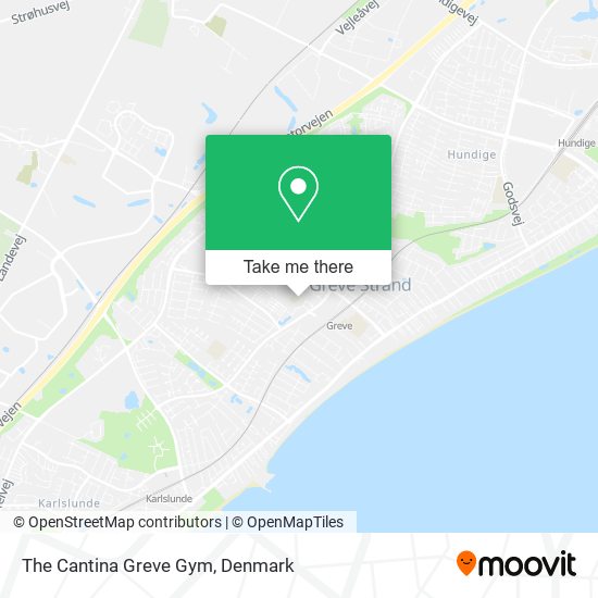 The Cantina Greve Gym map