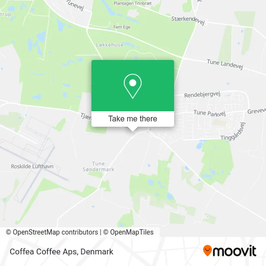 Coffea Coffee Aps map