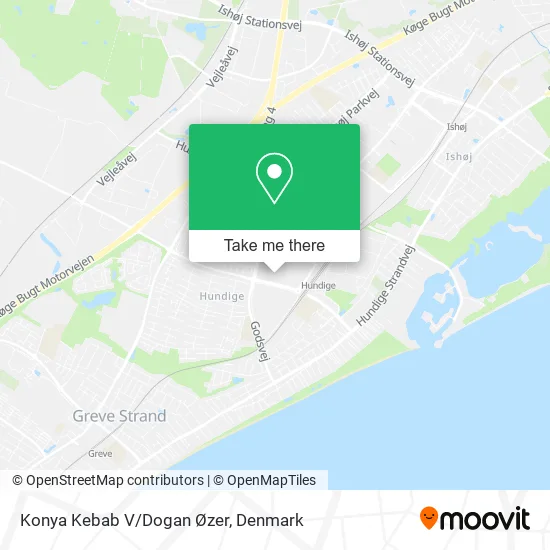 Konya Kebab V/Dogan Øzer map