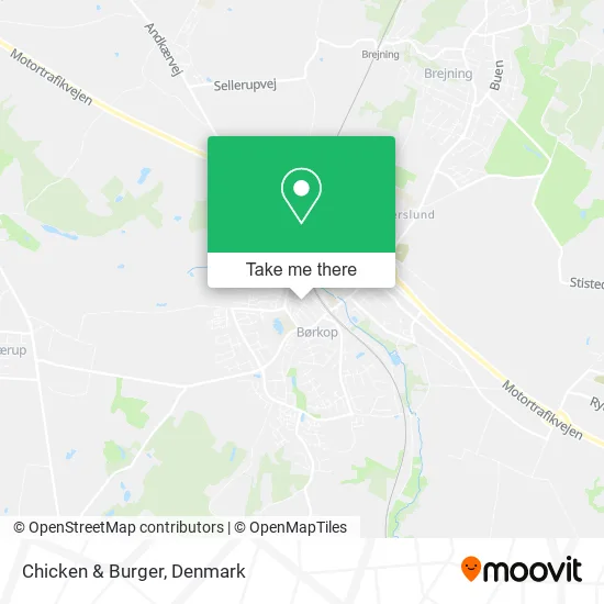 Chicken & Burger map