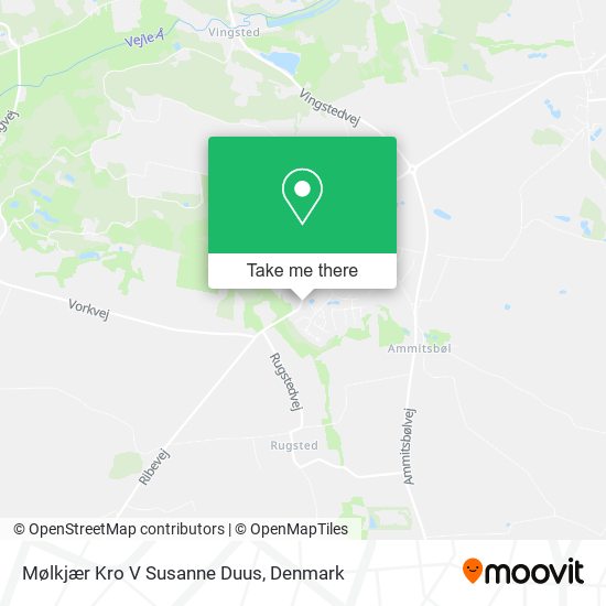 Mølkjær Kro V Susanne Duus map