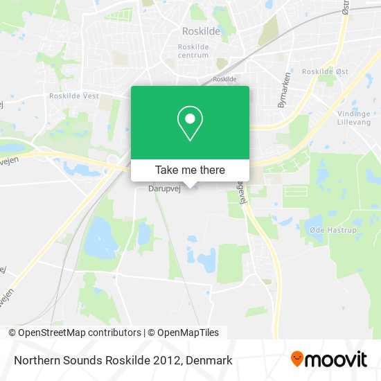 Northern Sounds Roskilde 2012 map