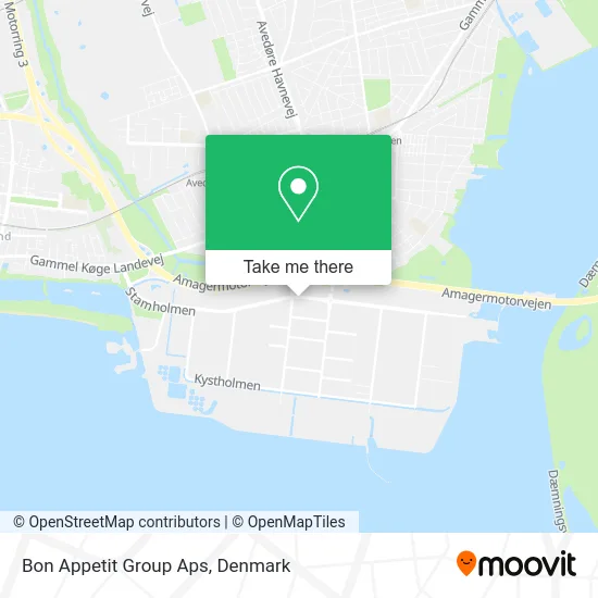 Bon Appetit Group Aps map